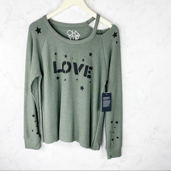 [Chaser] Love Stars Cozy Knit Vented Pullover - Picture 4 of 6